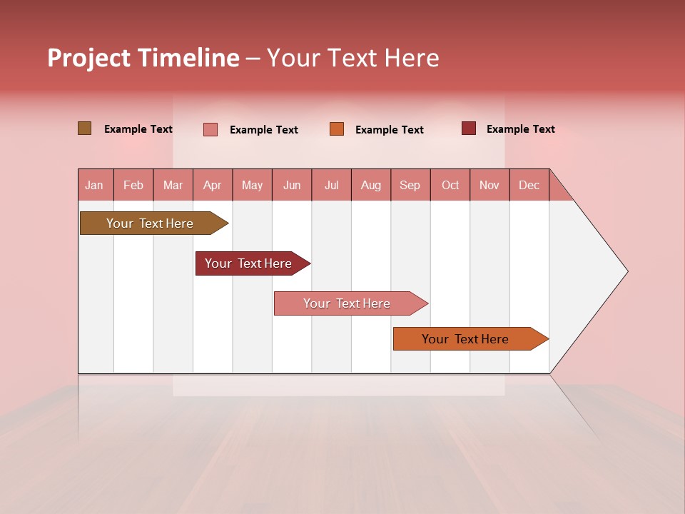 Frame Exhibition Indoor PowerPoint Template