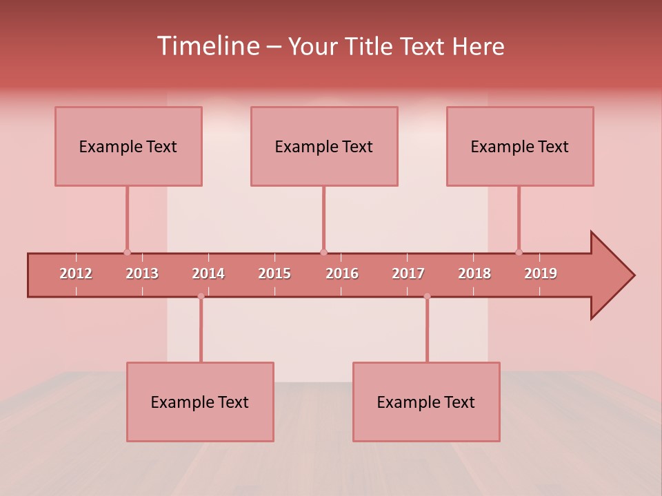 Frame Exhibition Indoor PowerPoint Template