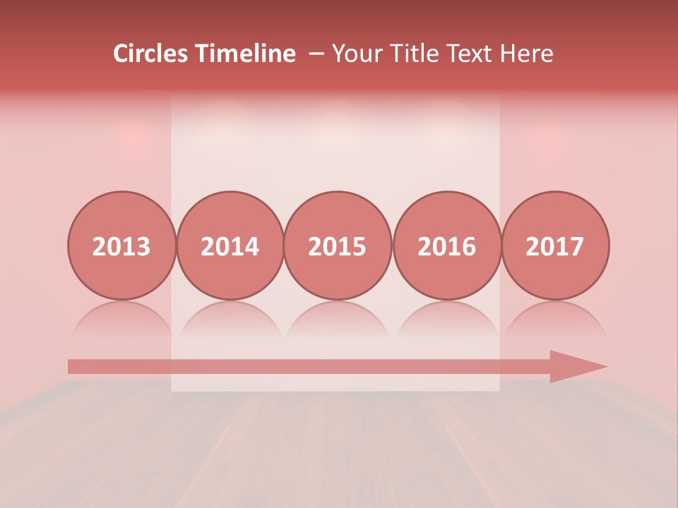 Frame Exhibition Indoor PowerPoint Template