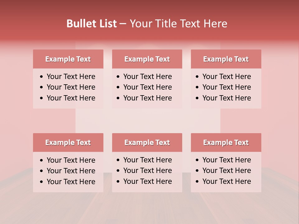 Frame Exhibition Indoor PowerPoint Template