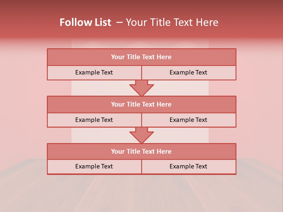 Frame Exhibition Indoor PowerPoint Template