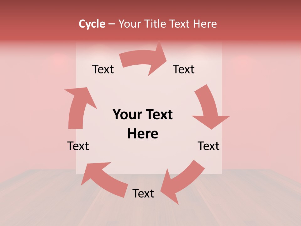 Frame Exhibition Indoor PowerPoint Template