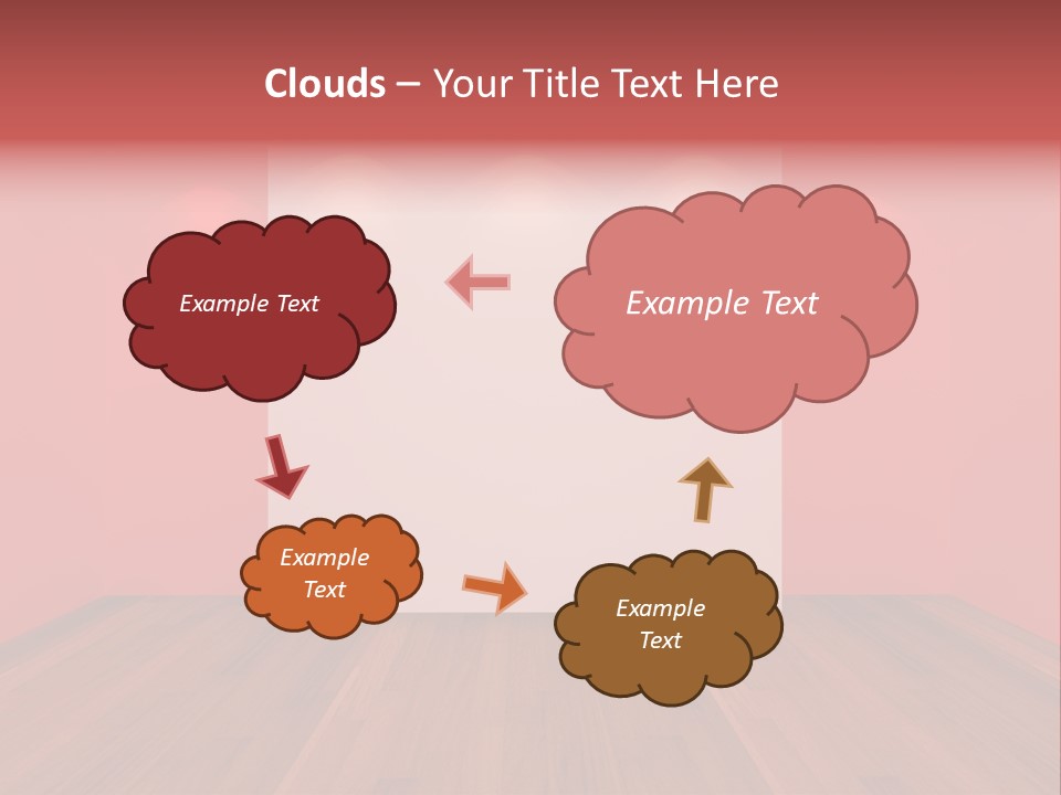 Frame Exhibition Indoor PowerPoint Template