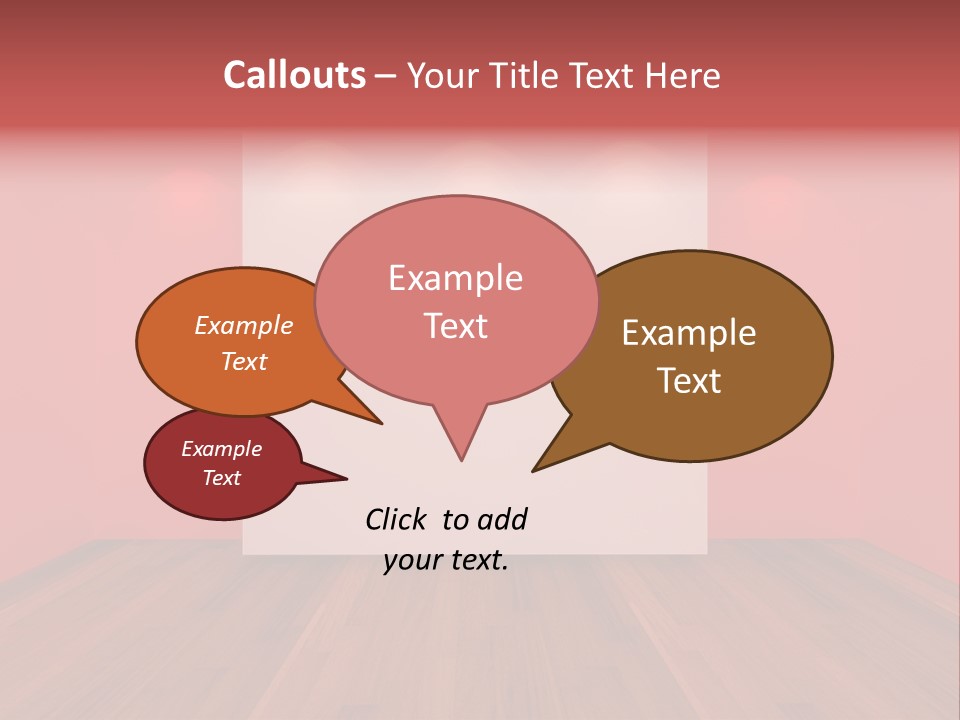 Frame Exhibition Indoor PowerPoint Template