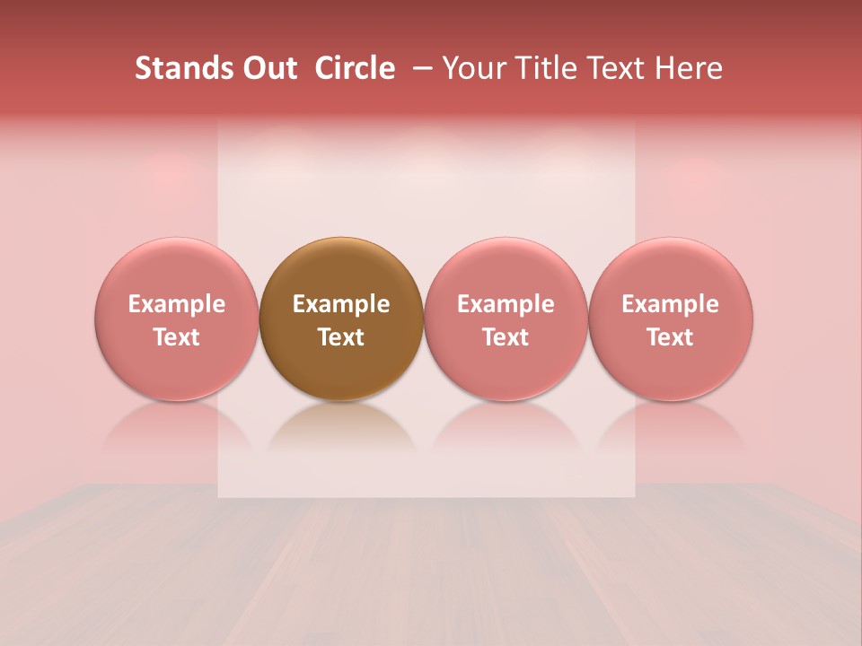 Frame Exhibition Indoor PowerPoint Template