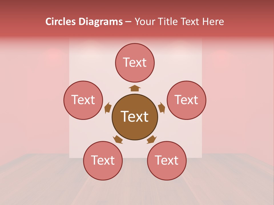 Frame Exhibition Indoor PowerPoint Template