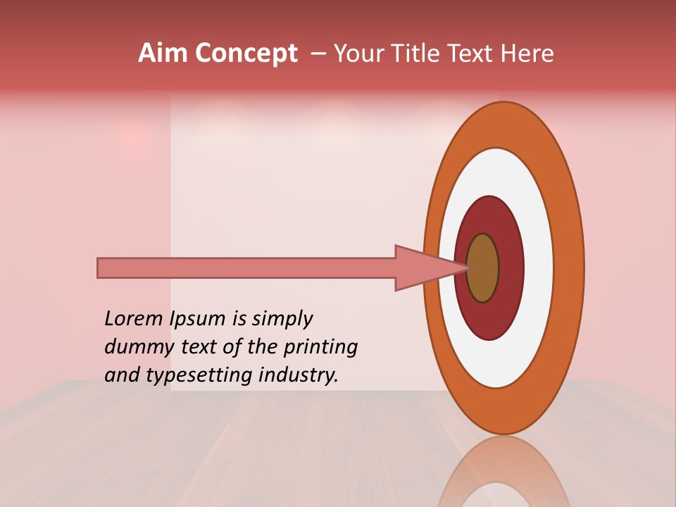 Frame Exhibition Indoor PowerPoint Template