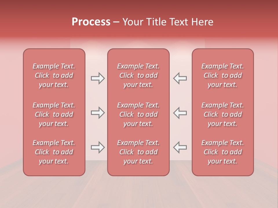 Frame Exhibition Indoor PowerPoint Template
