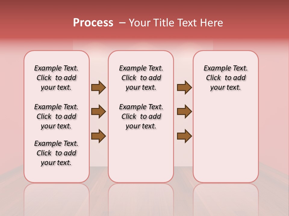 Frame Exhibition Indoor PowerPoint Template