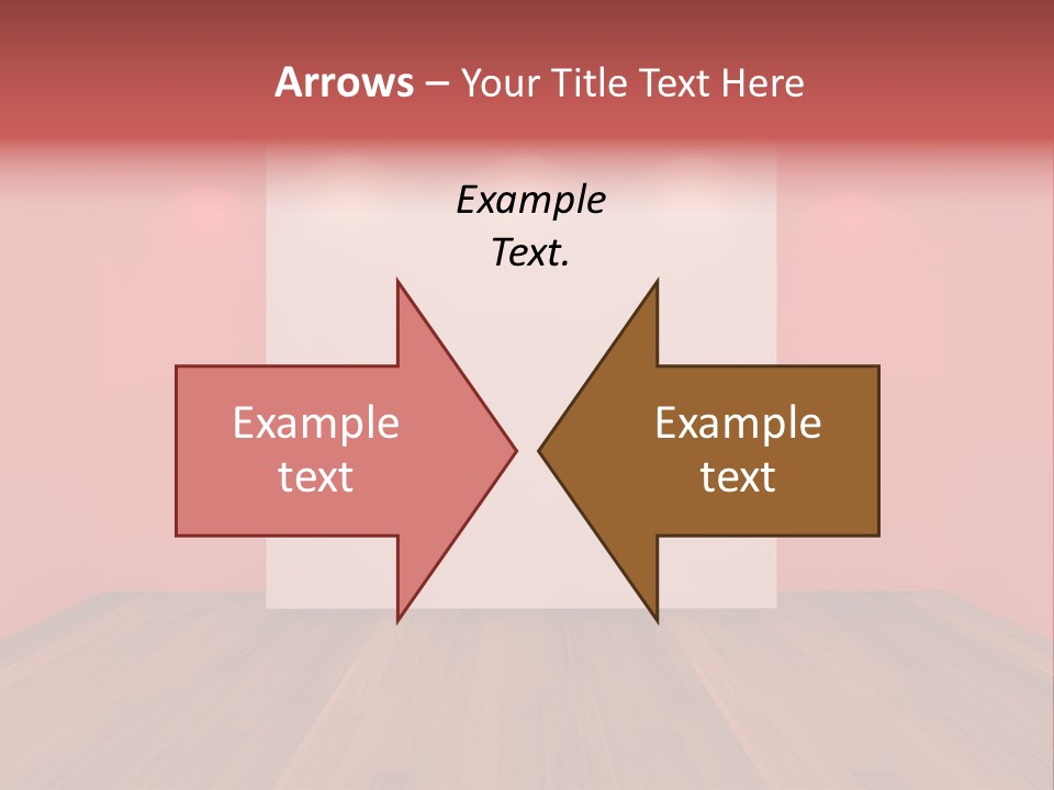 Frame Exhibition Indoor PowerPoint Template