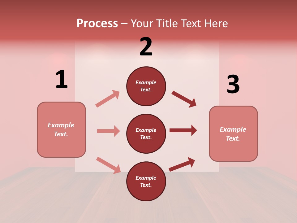 Frame Exhibition Indoor PowerPoint Template