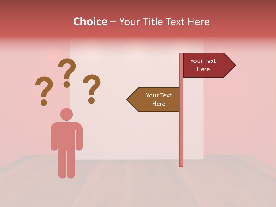 Frame Exhibition Indoor PowerPoint Template