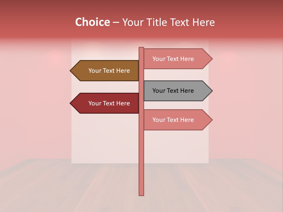 Frame Exhibition Indoor PowerPoint Template