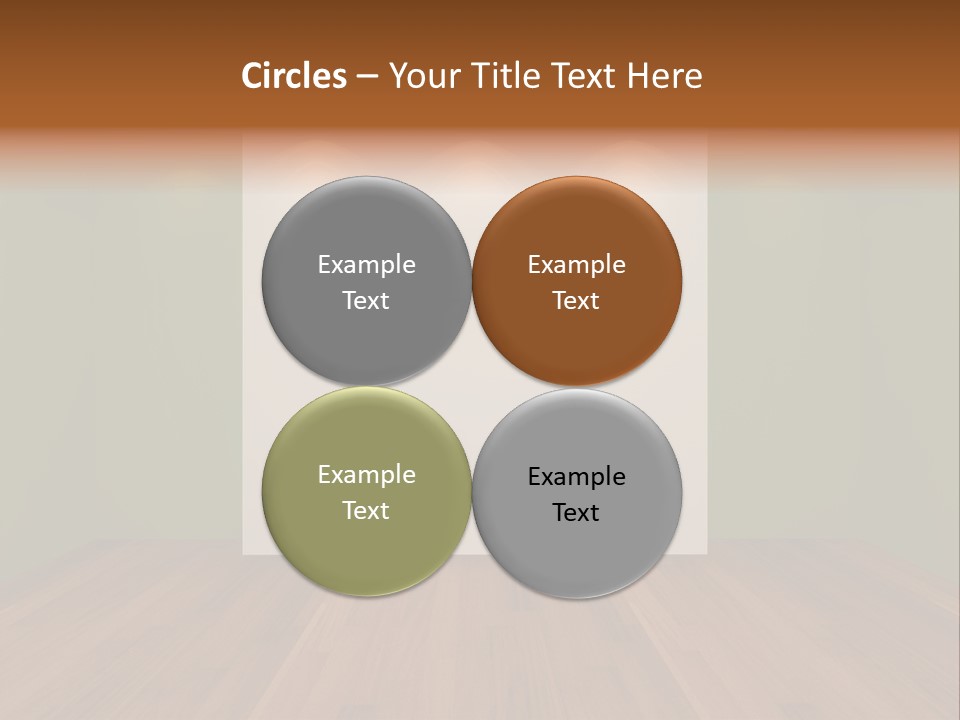 Exhibition House Ceiling PowerPoint Template