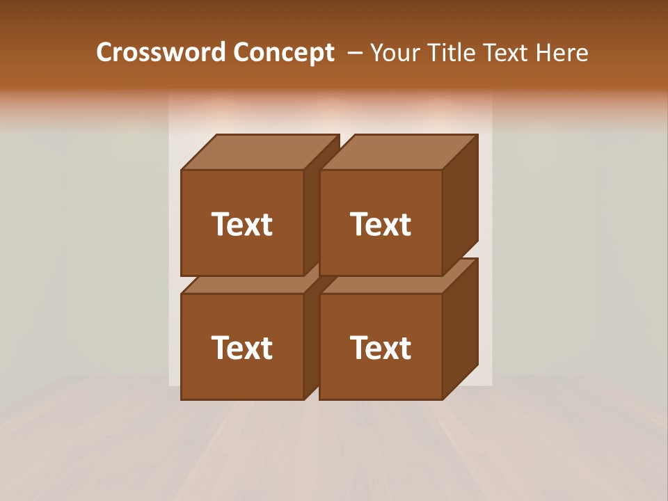Exhibition House Ceiling PowerPoint Template