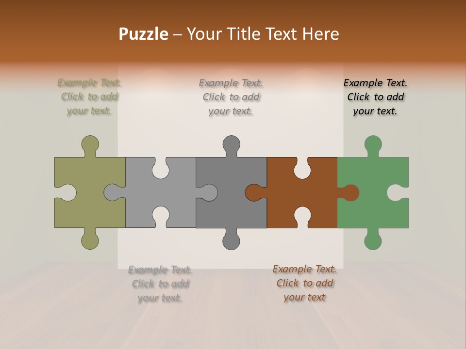 Exhibition House Ceiling PowerPoint Template