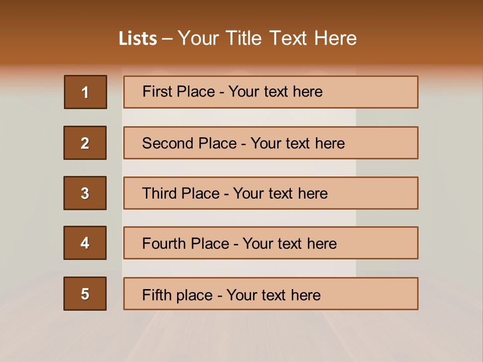 Exhibition House Ceiling PowerPoint Template
