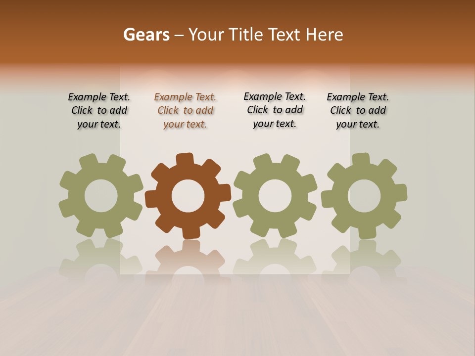 Exhibition House Ceiling PowerPoint Template