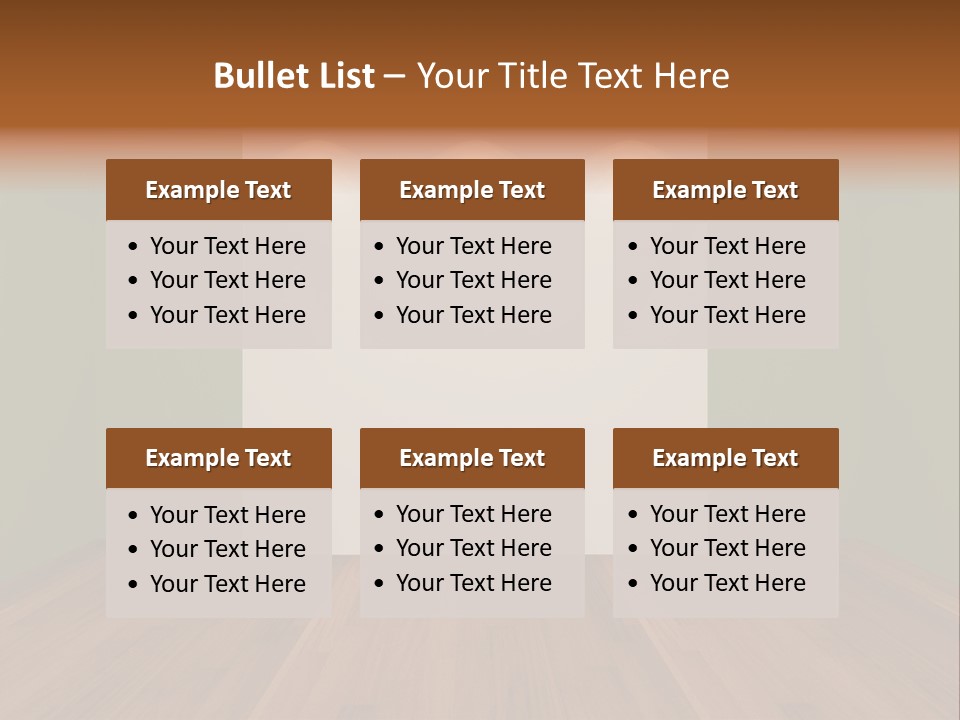 Exhibition House Ceiling PowerPoint Template