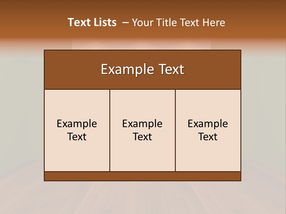 Exhibition House Ceiling PowerPoint Template