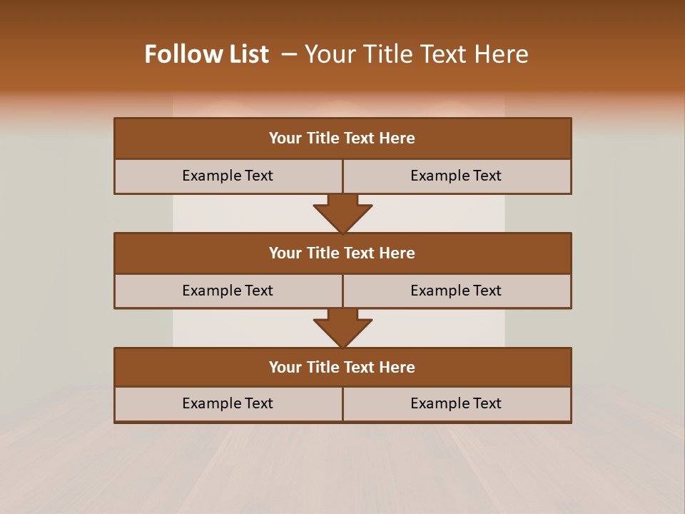 Exhibition House Ceiling PowerPoint Template