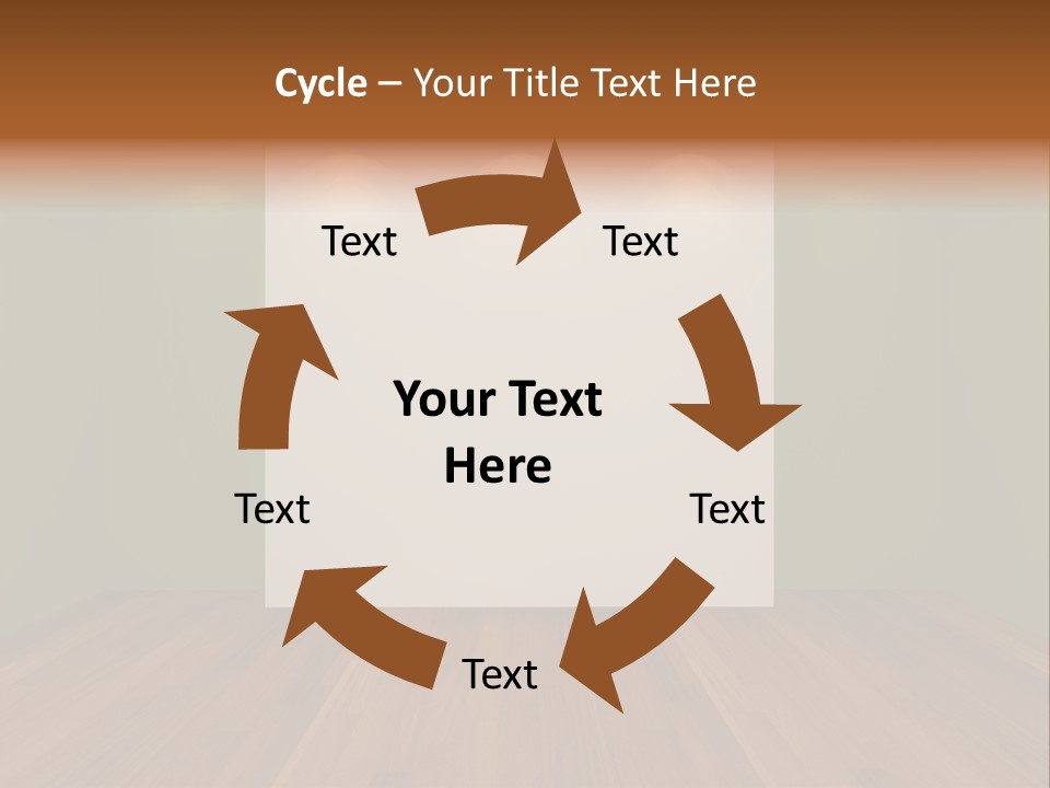 Exhibition House Ceiling PowerPoint Template