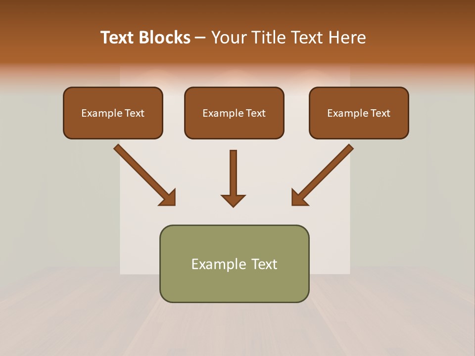 Exhibition House Ceiling PowerPoint Template