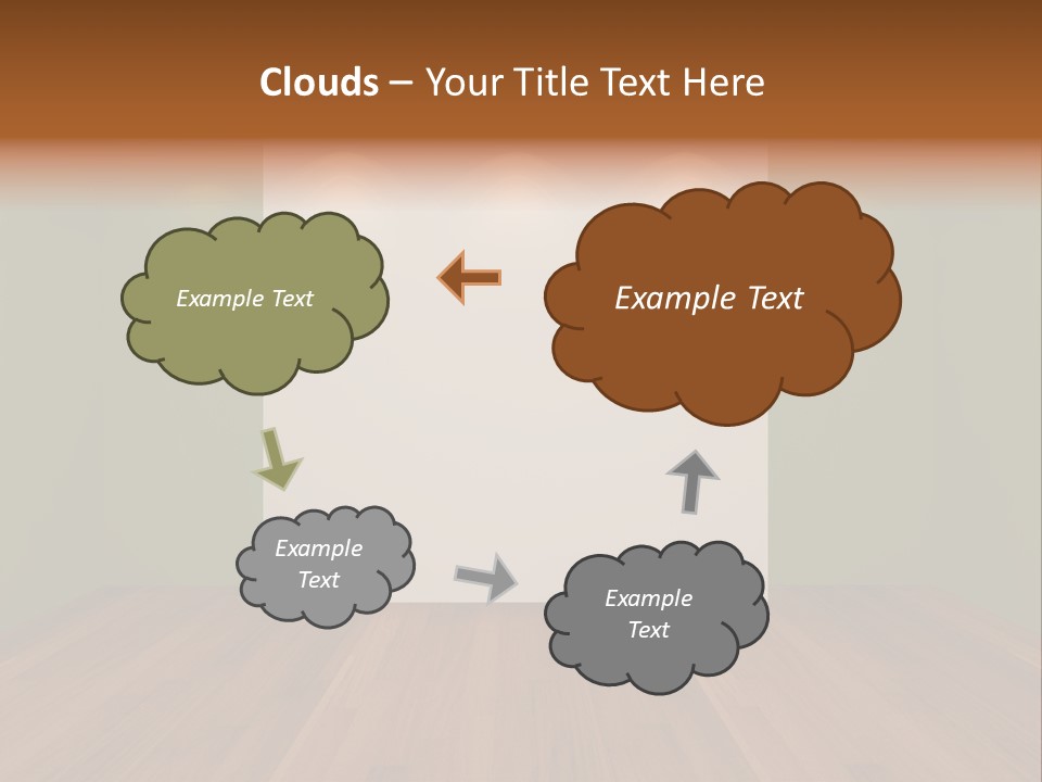 Exhibition House Ceiling PowerPoint Template