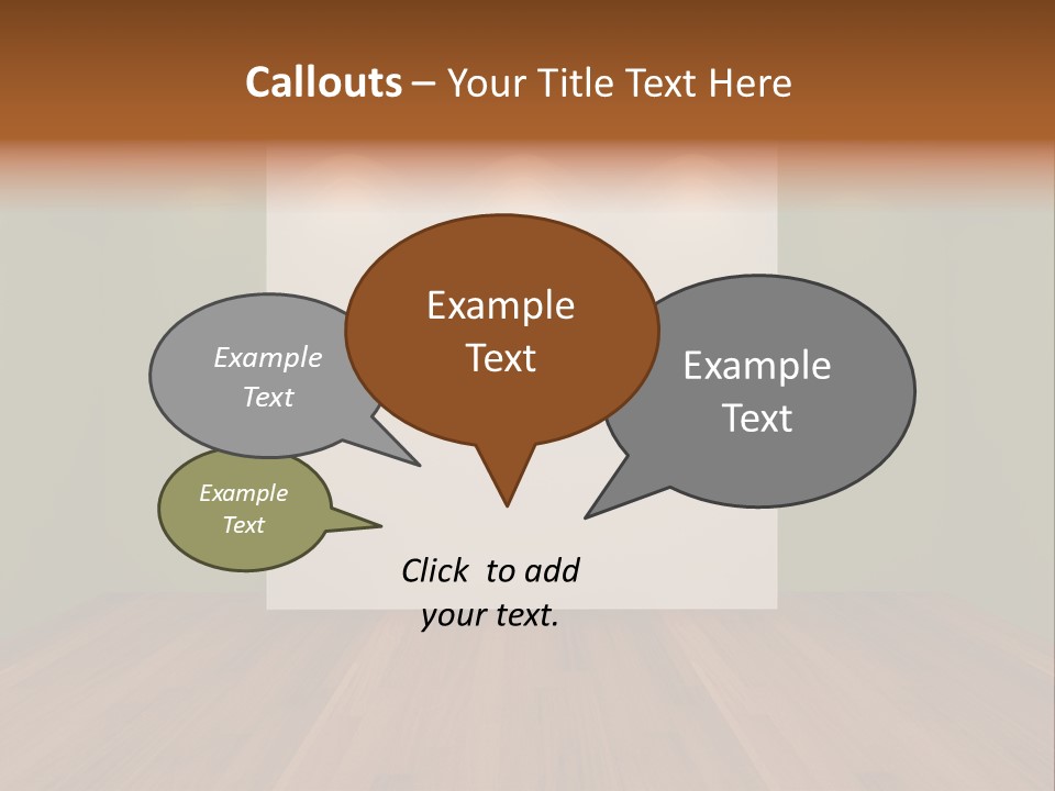 Exhibition House Ceiling PowerPoint Template