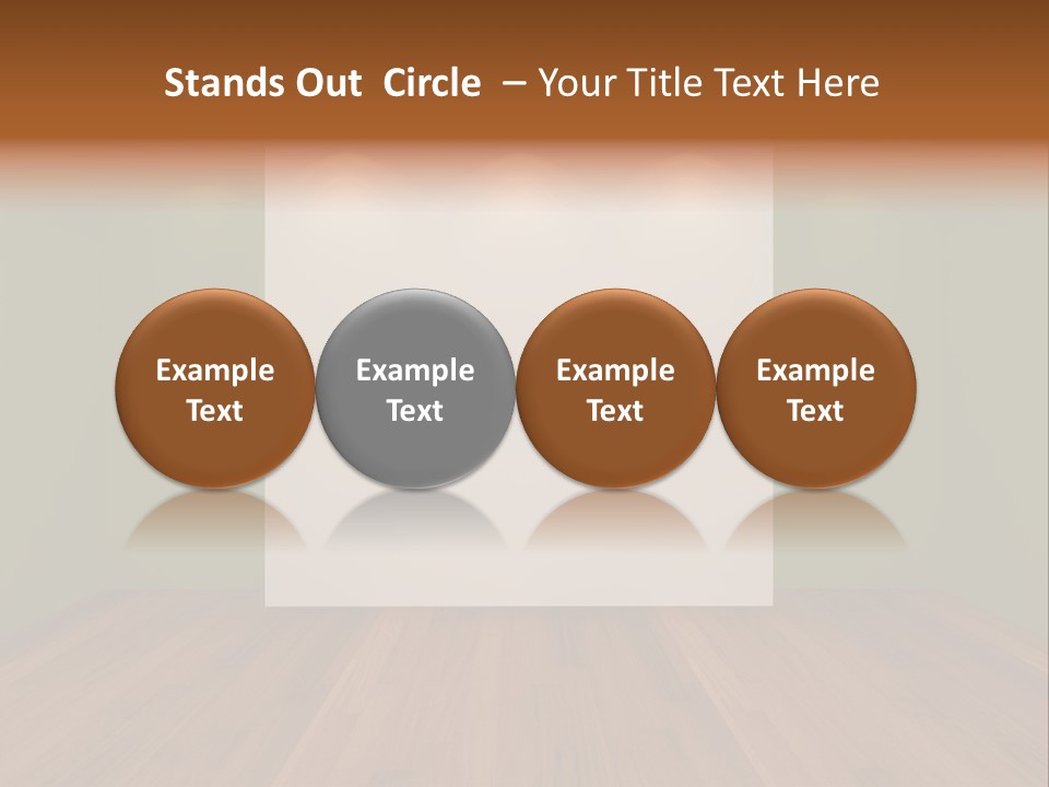 Exhibition House Ceiling PowerPoint Template