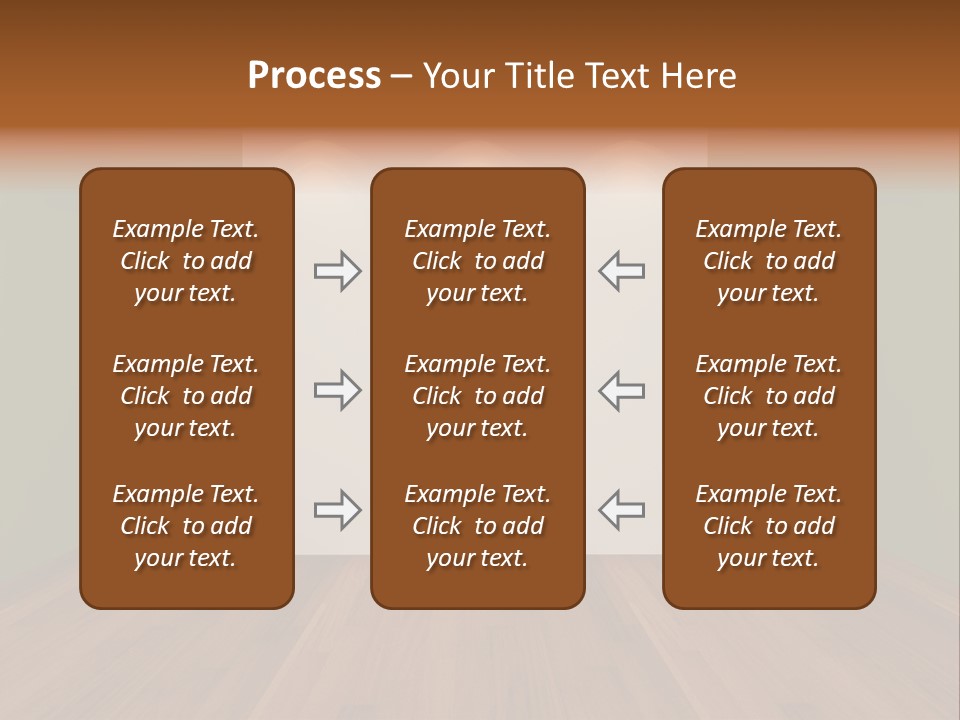 Exhibition House Ceiling PowerPoint Template