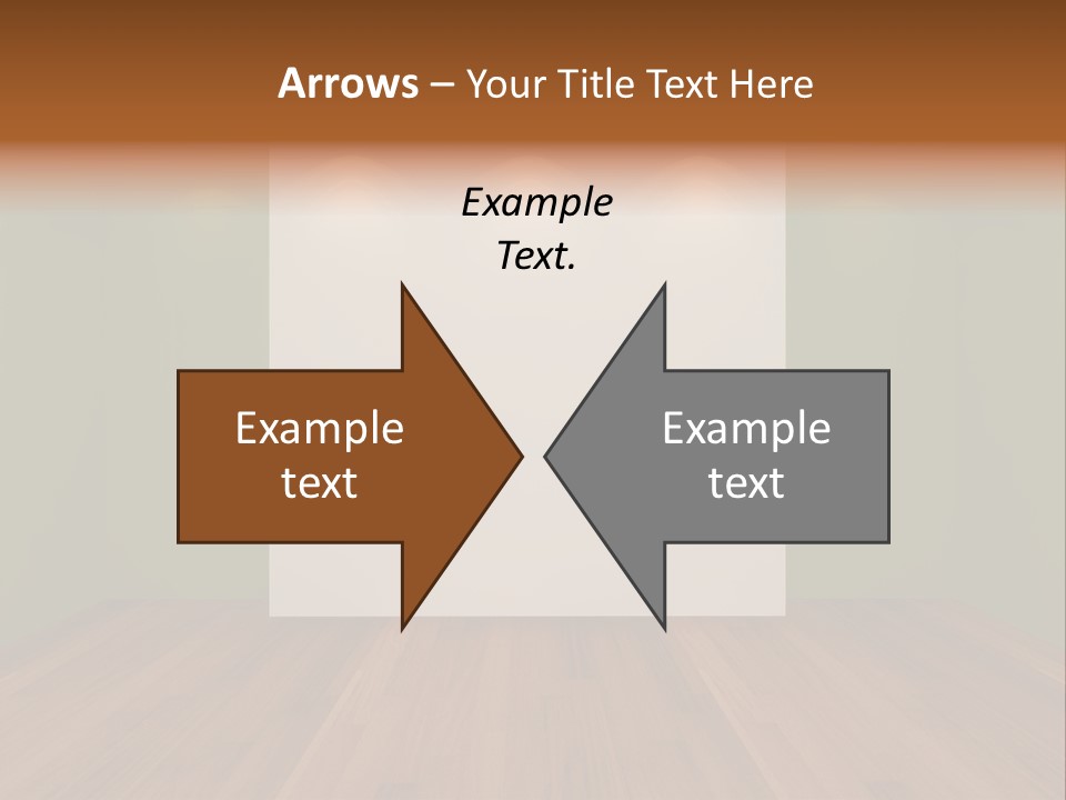 Exhibition House Ceiling PowerPoint Template