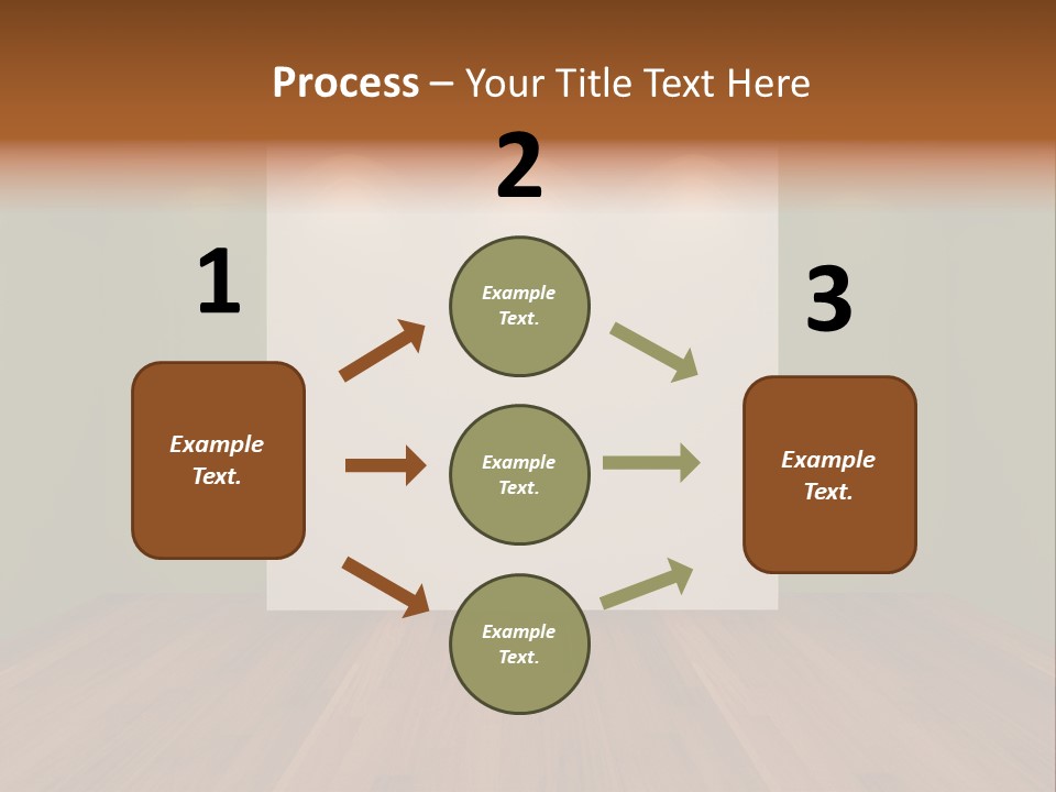 Exhibition House Ceiling PowerPoint Template