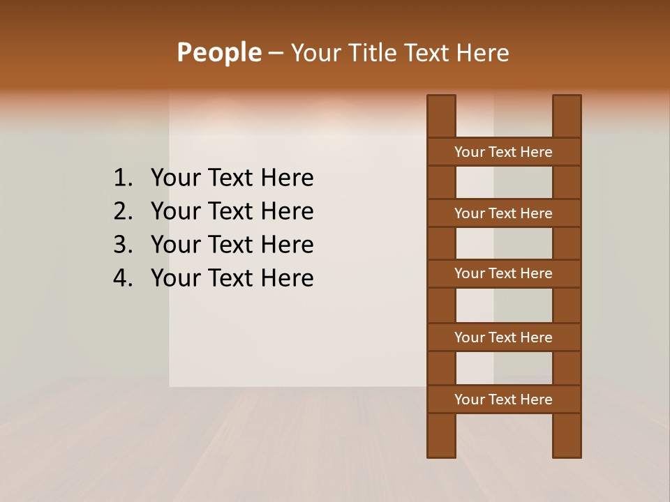 Exhibition House Ceiling PowerPoint Template