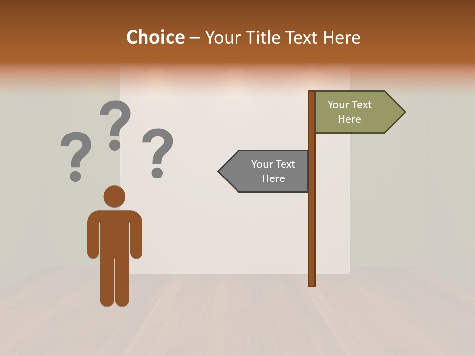 Exhibition House Ceiling PowerPoint Template