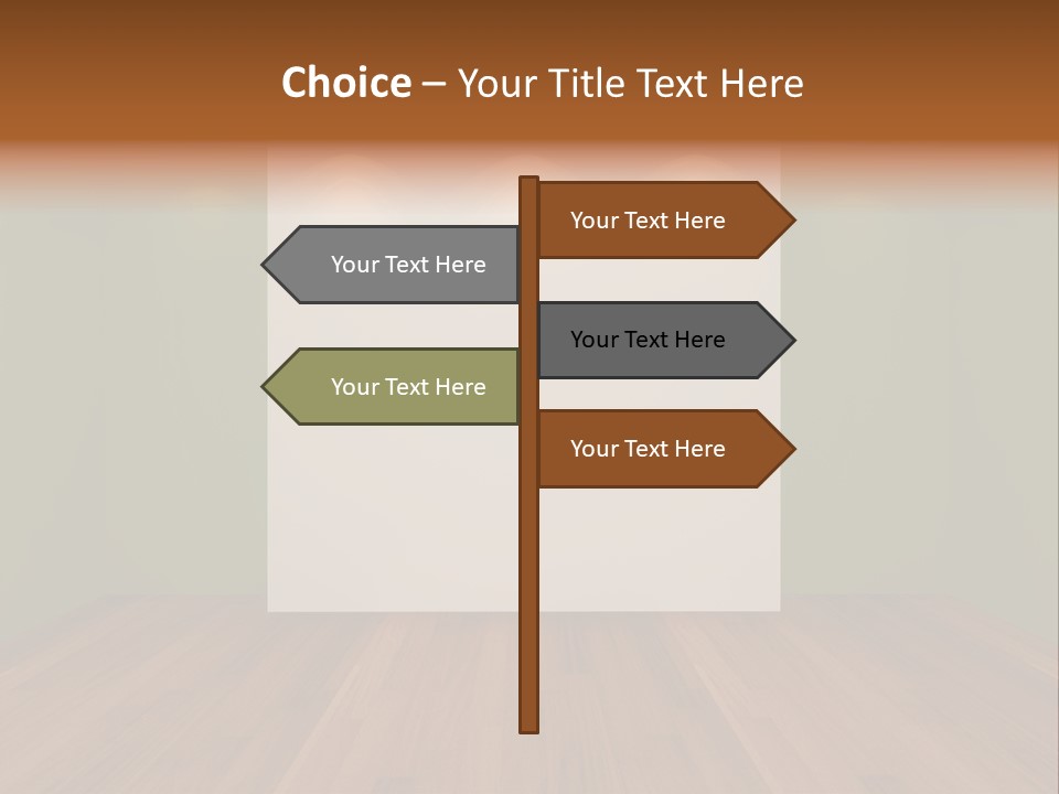Exhibition House Ceiling PowerPoint Template