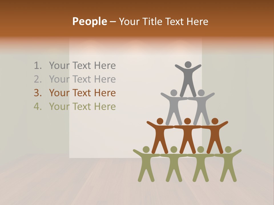 Exhibition House Ceiling PowerPoint Template