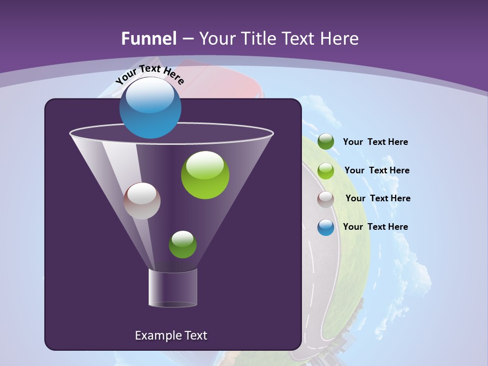 Truck Background Coast PowerPoint Template