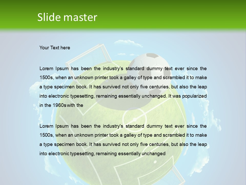 Concept Champ  PowerPoint Template