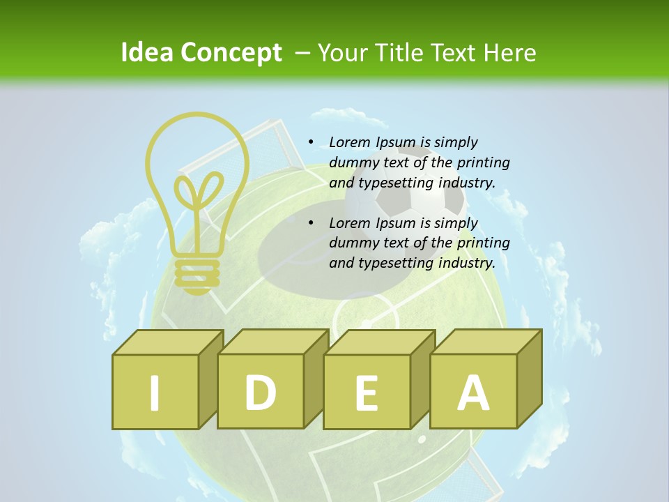 Concept Champ  PowerPoint Template