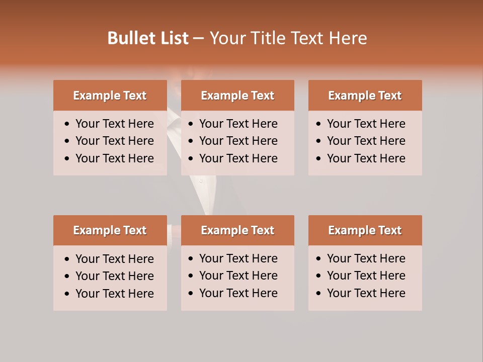 Attitude  Closeup PowerPoint Template