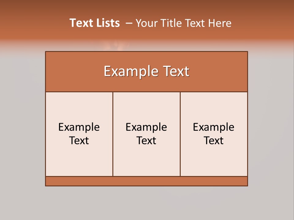 Attitude  Closeup PowerPoint Template