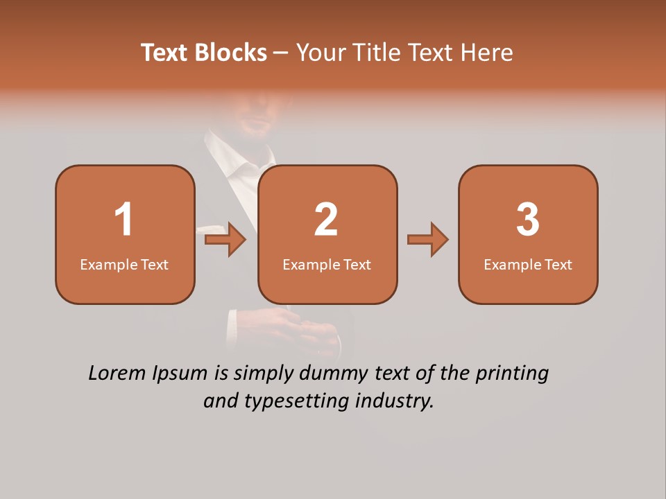 Attitude  Closeup PowerPoint Template