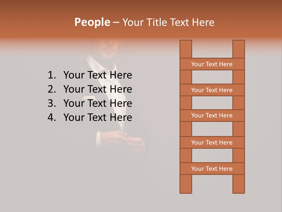 Attitude  Closeup PowerPoint Template