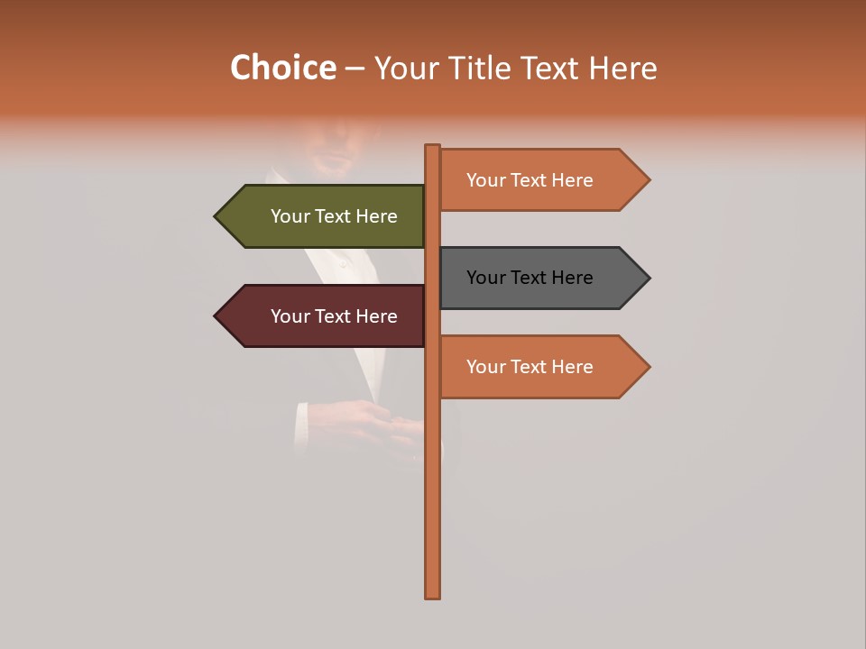 Attitude  Closeup PowerPoint Template