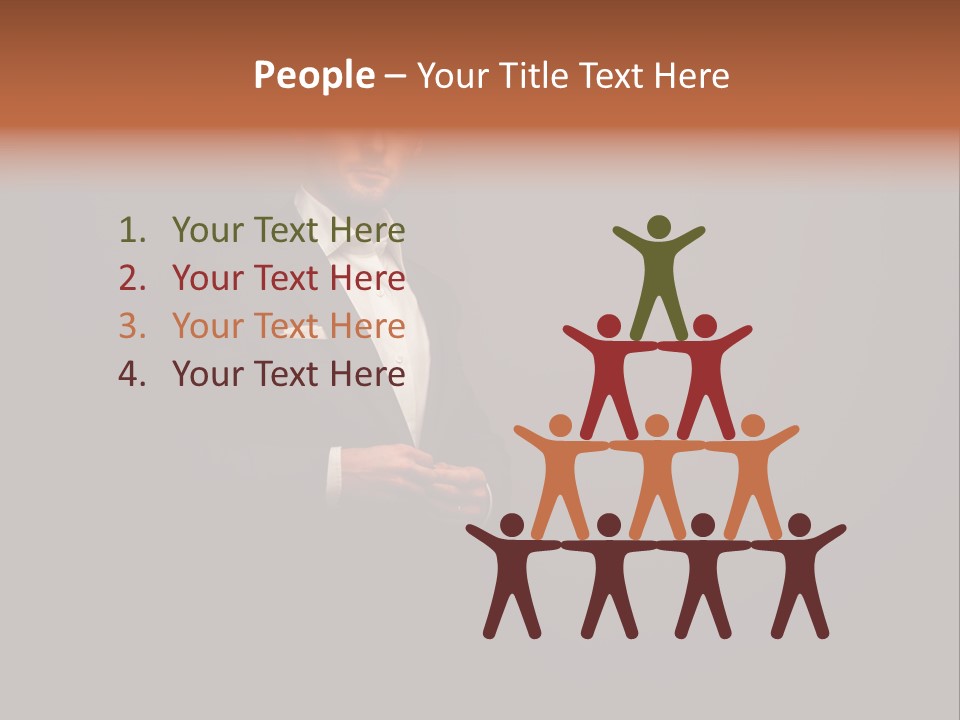 Attitude  Closeup PowerPoint Template