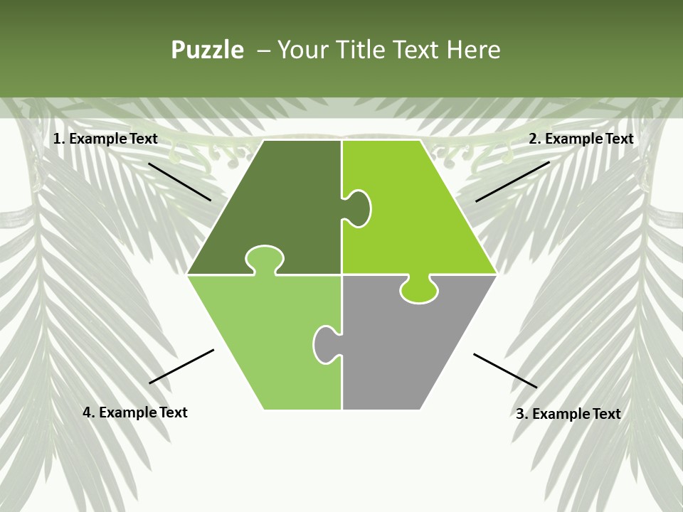 Stem Tropical Curve PowerPoint Template