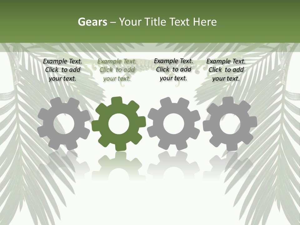 Stem Tropical Curve PowerPoint Template