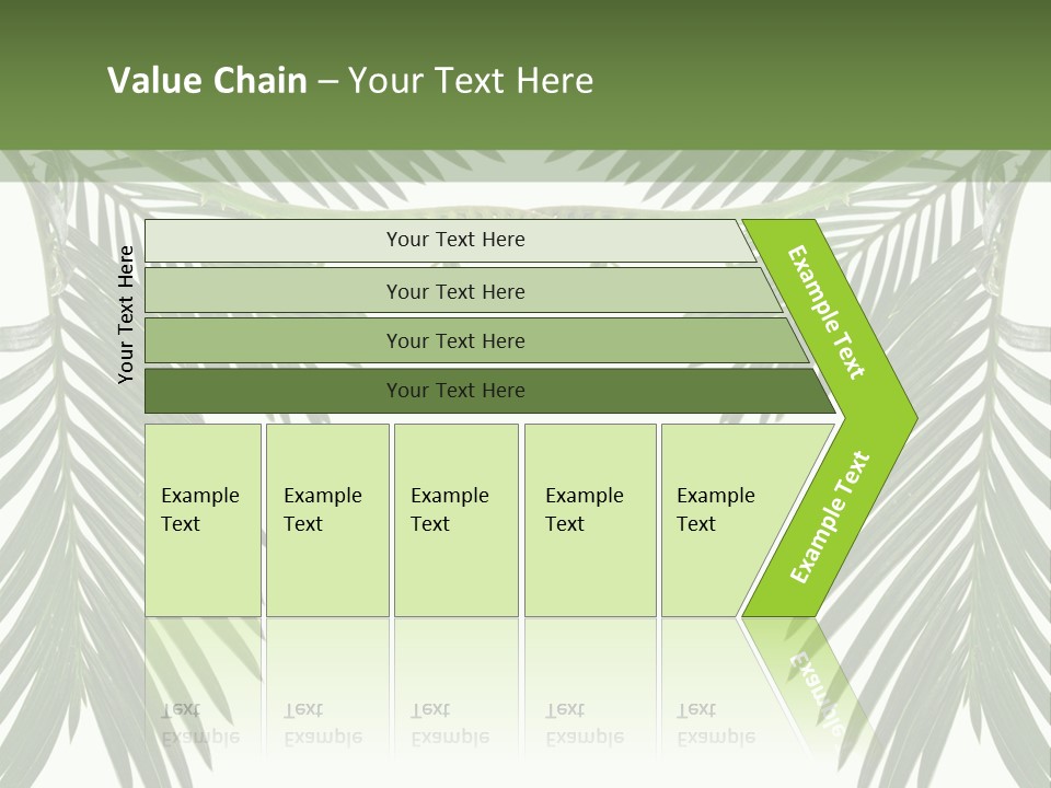 Stem Tropical Curve PowerPoint Template