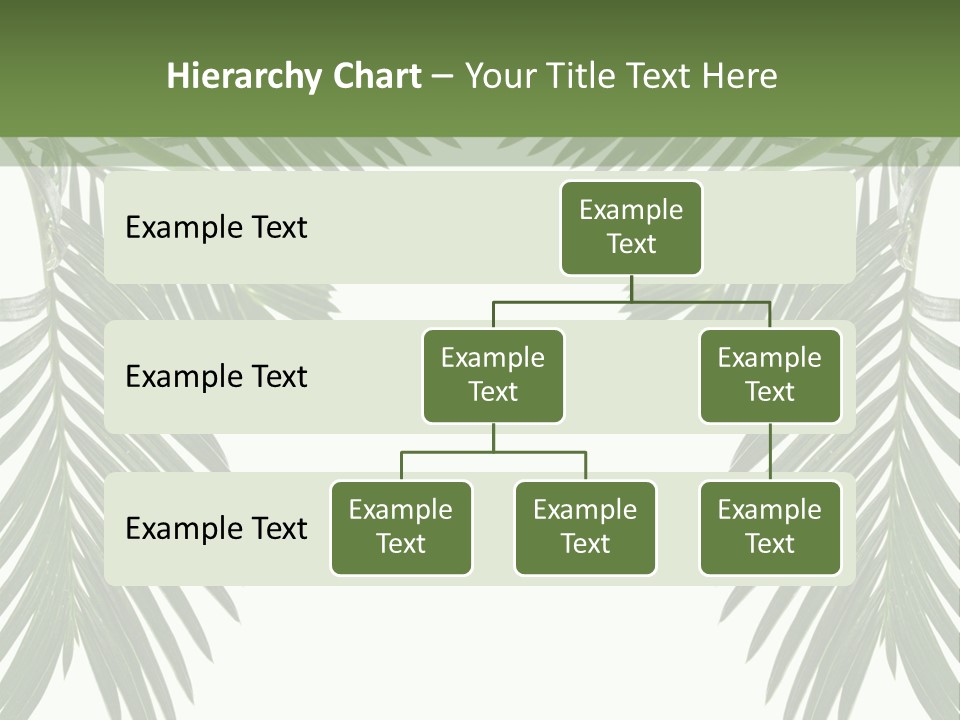 Stem Tropical Curve PowerPoint Template